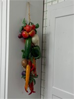 Vintage hanging veggies