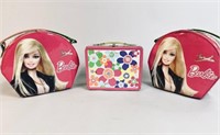 VINTAGE BARBIE MAKE-UP CASES & LUNCH BOX