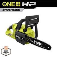 Ryobi, 18V Brushless 10in. Cordless Chainsaw