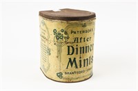 PATERSON'S AFTER DINNER MINTS TIN