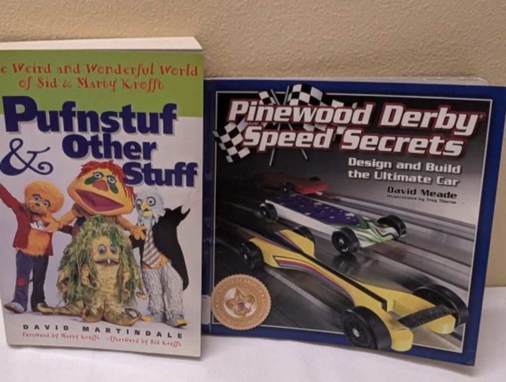 Pufnstuf and Pinewood Derby  Books