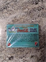 1996 Coca Cola Polar Bear Collector Cards