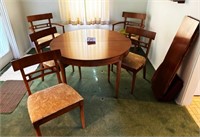 Mid-Century Table & 5 Chairs