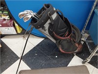 Golf Clubs with Golf Bag