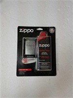 Zippo lighter and fluid all in 1 kit