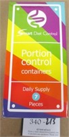 7 Pc Portion Control Containers ~ 21 Day Fix