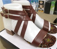 Nine West Women's Size 8.5 Leather Sandals