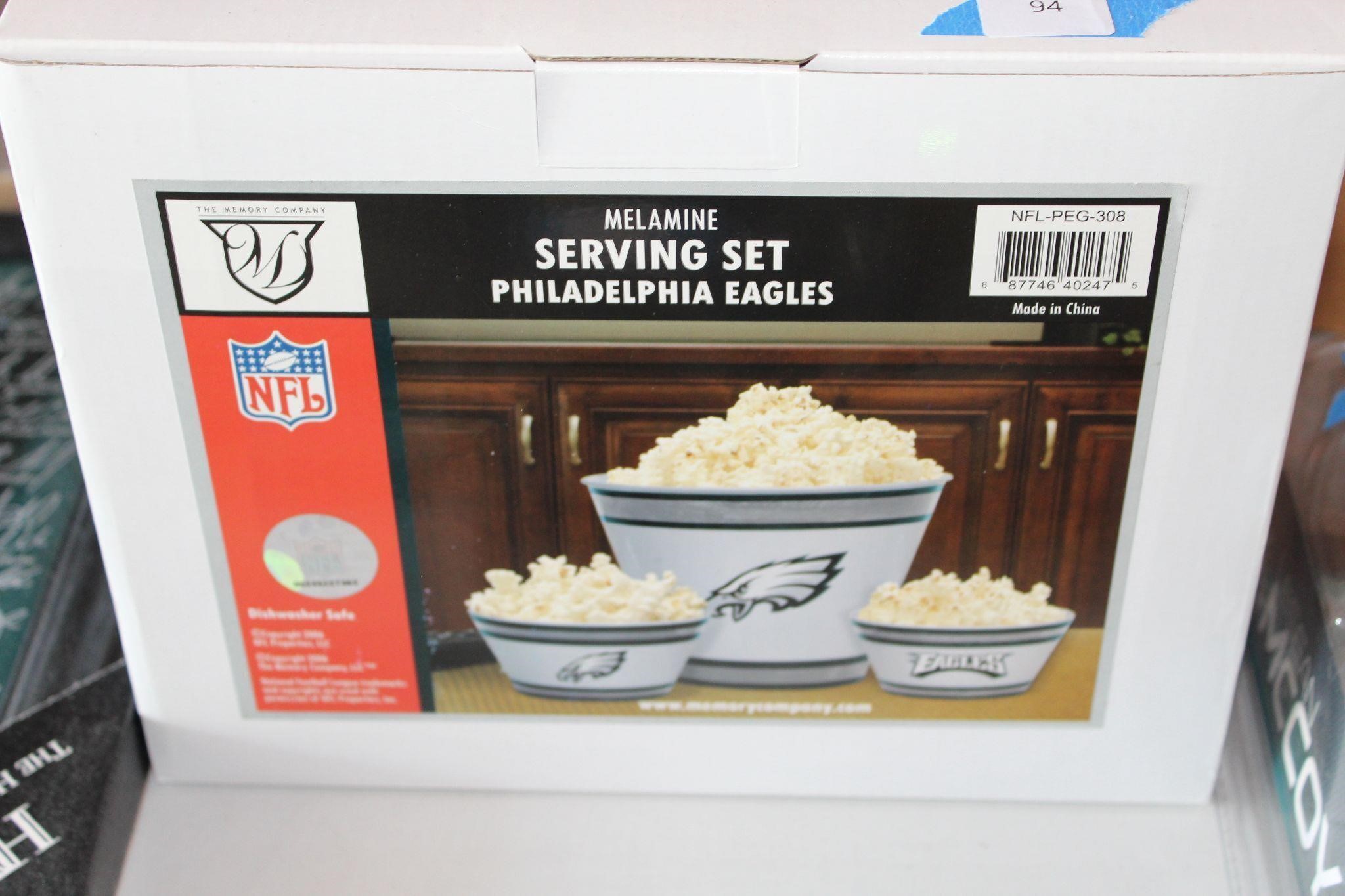 Melamine Serving Set Eagles