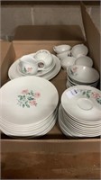 8 piece setting of Kenmark China made in the USA
