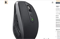 logitech - MX Anywhere 2S Wireless Laser Mouse