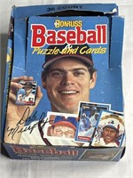 Don Russ Baseball Cards Open Packs