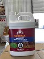 Superdeck Exterior Wood Cleaner x 4 Jugs
