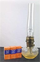 Aladdin Lincoln Drape Oil Lamp w/3 Mantles