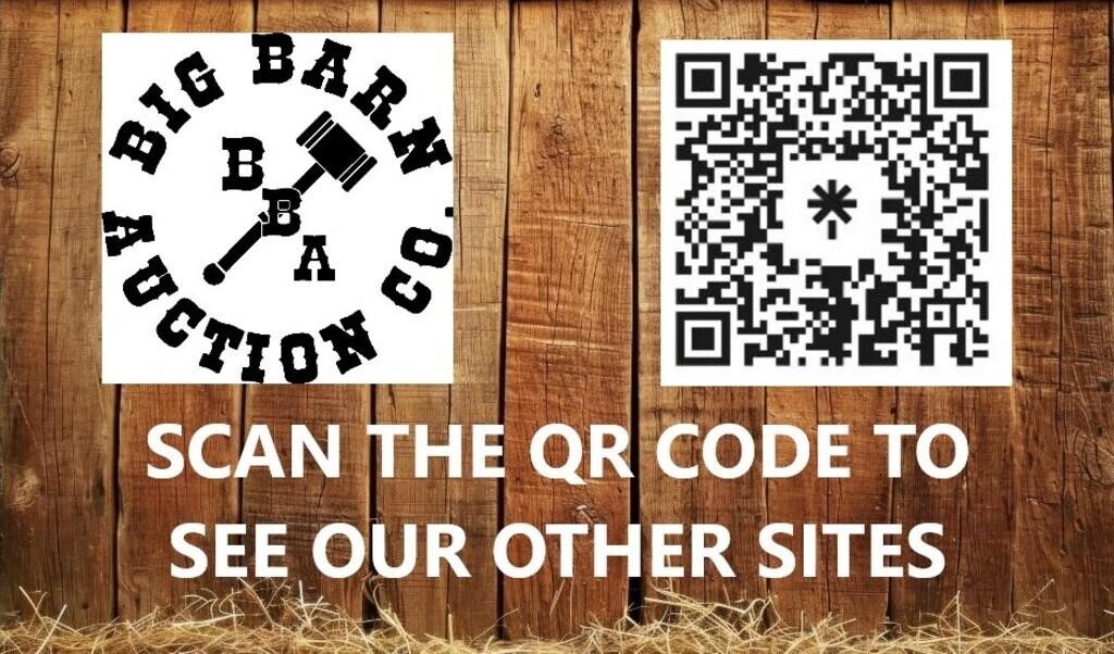 Big Barn Auction Company QR Code. Check Us Out