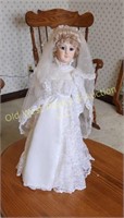 Bride Porcelain Doll (FR)