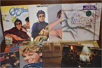 12 Vtg Vinyl. Chicago, ABBA, Cpt & Tennille, Simon