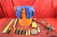 Bucket Tool Organizer w/ Contents