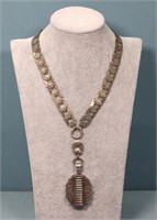 Fabulous Victorian Silver Locket & Chain