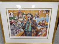 Art - Clown w/ COA Jury of His Peers