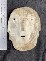 Shell Human Mask Effigy Lifelong Collection of Jas