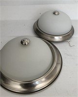 Ceiling Lights Pewter Colored Brushed Finish