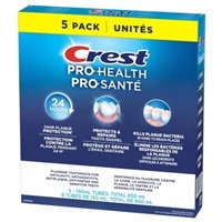 5-Pk Crest Pro-Health Whitening Toothpaste Gel,