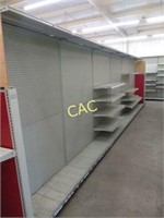 6 Sections of Metal Store Shelving (Two Sides)