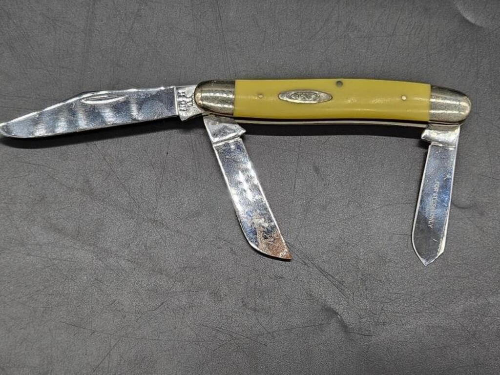 Vintage Case Folding Pocket Knife