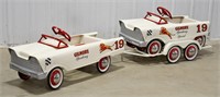 Custom Gilmore Speedway Special Pedal Car Set