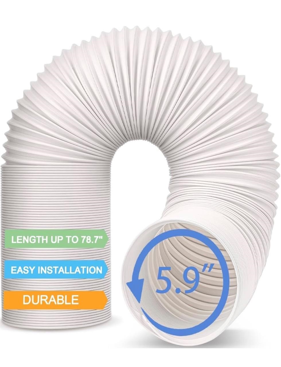 NEW $250 12-Pack (78.7") Air Conditioner Hose