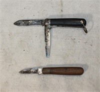 (2) Pocket Knives - 1 Case XX