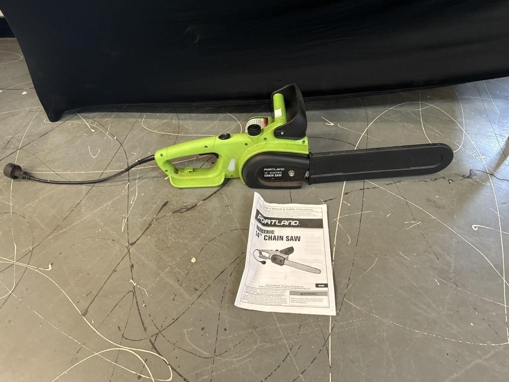 Portland 14" Electric Chainsaw