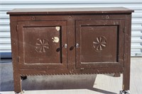 Rustic Two-Door Cabinet