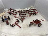 Folding Cultivator 2-Bottom Plow Tractor +