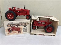 Farmall F-20, Farmall H Toy Tractors Ertl