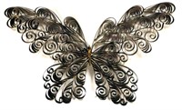 Large Metal Butterfly Wall Art