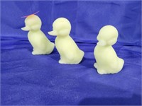 Fenton Glass Ducks