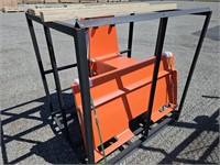 TMG Industrial Skid Steer Hydraulic Post Pounder