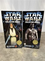 Star Wars Kenner collector series figurines of