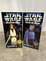 Star Wars Kenner collector series figurines of