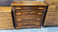 Early Four Drawer Walnut Chest