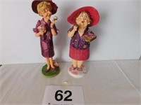 Red Hat figurines - Foxy Ladies, who wobble, Mabel