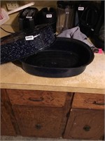 Enamel baking Pan with lid