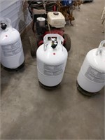 30lb propane tank full