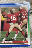 Joe Montana Score 49ers Collectible Trading Card