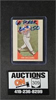 1960 Fleer Theodore Williams Baseball Card