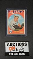 1959 Topps Yogi Berra Baseball Card