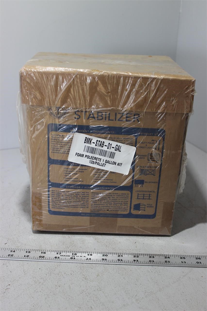 Case of Polecrete 1 Gallon Kit