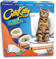 CitiKitty Cat Toilet Training Kit (One Pack + Extr