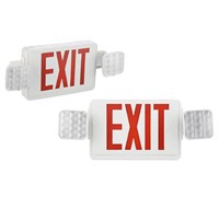 **READ DESC** SPECTSUN 2 Pack LED Sign Emergency L